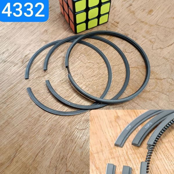 Кільця поршневі УРАЛ 375 Р0 108,0мм маслознімне з пружинним розширювачем на 1поршень