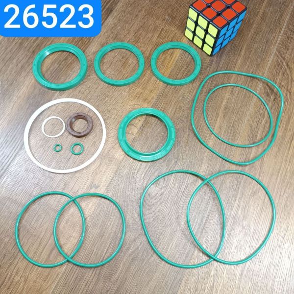 Ремкомплект кермового механізму КАМАЗ 4310 NBR зелений з фторопластом PTFE