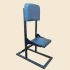 Folding seat with stand, upholstery material: VINYL LEATHER
