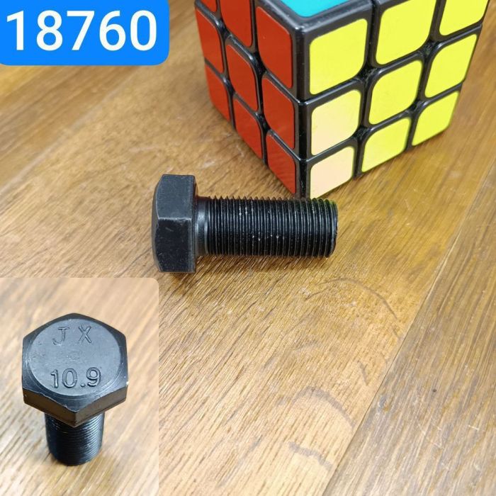 Болт М16х1, 5х35 КАМАЗ НЕФАЗ шкворень 6520-3001019 202141-П29, 202141, 372592 (міцн. 10.9)