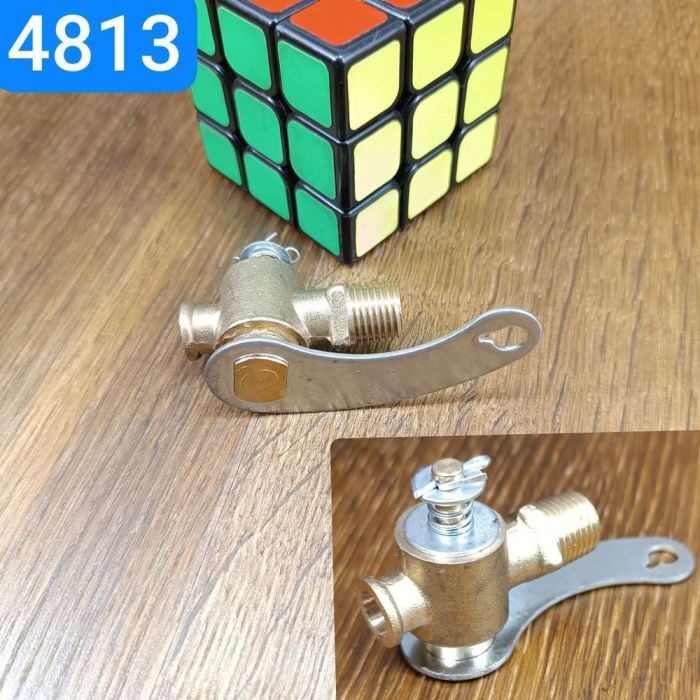 Кран блоку ГАЗ КРАЗ МАЗ УАЗ зливний латунь кран у зборі 51-1305040-10, ПС7-0, ПС7-00.000