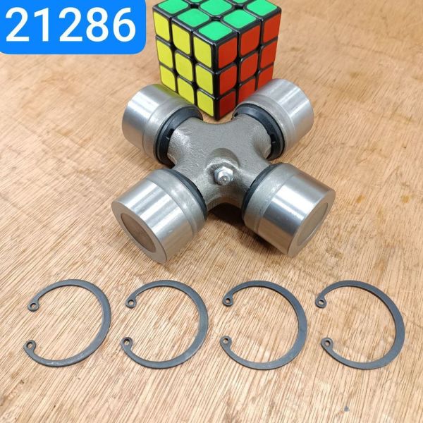 Хрестовина валу карданного ГАЗ 3309 Е2 33104 маслянка ЗБОКУ, стопорні кільця 4301-2201043 39х119