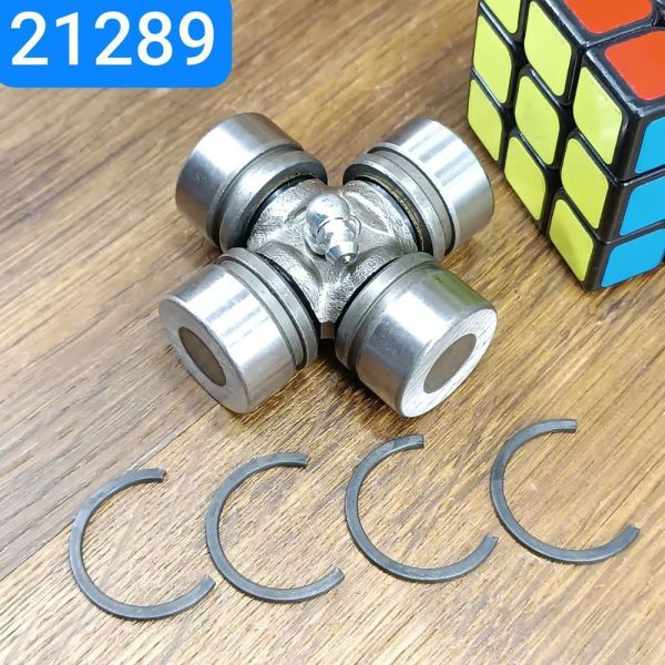 Хрестовина рульового валу карданного КАМАЗ 6520 маслянка, стопора 28х67, 51 6520-3422010, 53205-3422010