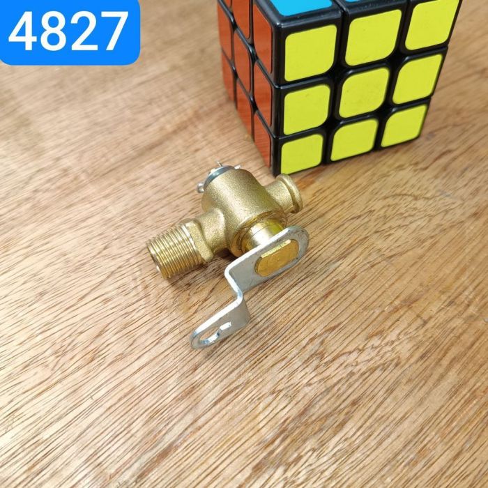 Кран блоку ГАЗ УАЗ УРАЛ зливний КР-2 латунь 4591677-112, 511.1305040, ПС7-0, ПС7-00.000