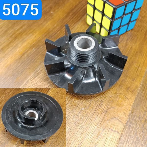 Крильчатка водяного насоса ГАЗ 66 3307 під стопорне кільце 12-1307042