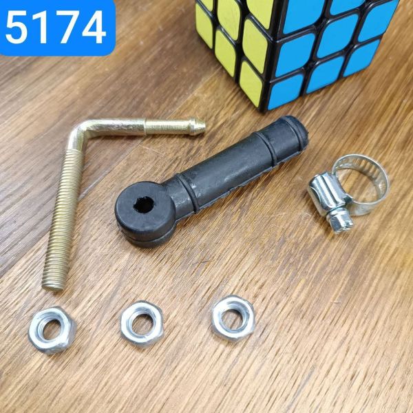 Наконечник тяги крана рівня підлоги прямий у зборі DAF BPW SCHMITZ