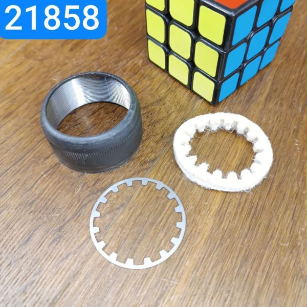 Ремкомплект вилки шліцьового валу карданного ГАЗ 52 обойма, кільце повсть, шайба