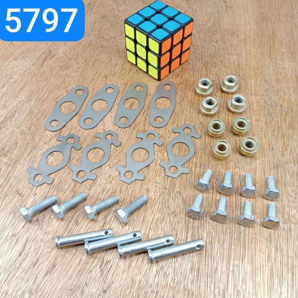 Ремкомплект кошика зчеплення ЗІЛ 130 5301 32од пластини, гайки, пальці, болти, втулки