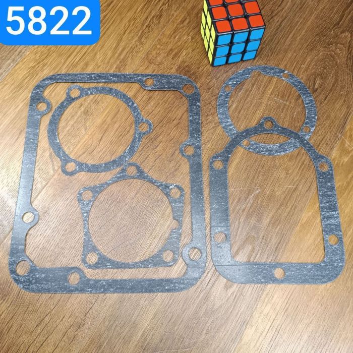 Набір прокладок КПП ГАЗ 66 3307 5 одиниць пароніт МБС 0,6мм