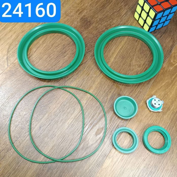 Ремкомплект підсилювача пневматичного гальма та циліндра гальм головного УРАЛ 4320 NBR (ЕКСПЕРТ)