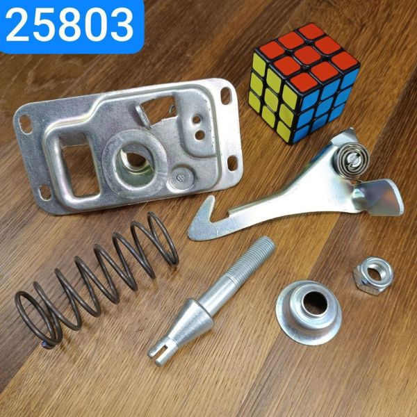 Замок капота ГАЗ 3309 Е2 3307 у зборі гачок 3307-8406100, замок, штир 21-8406080