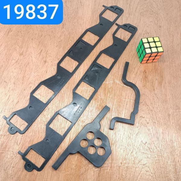 Прокладка колектора ЗМЗ 41 впускного 41-1008081-12 черна МБР 7В-14 павук