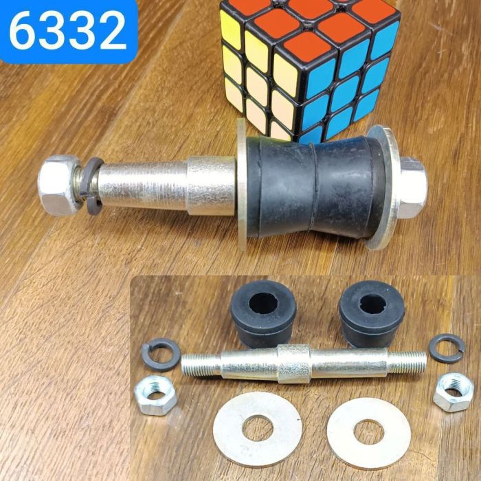 Палець кріплення амортизатора передньої підвіски нижній ГАЗ 3307 3309 Е2 33104 у зборі