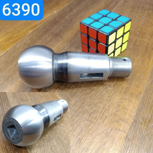 Палець реактивної штанги УРАЛ 375 4320 різьблення М30х1,5 Ст45Х під шпонку 7х14 Н-1811