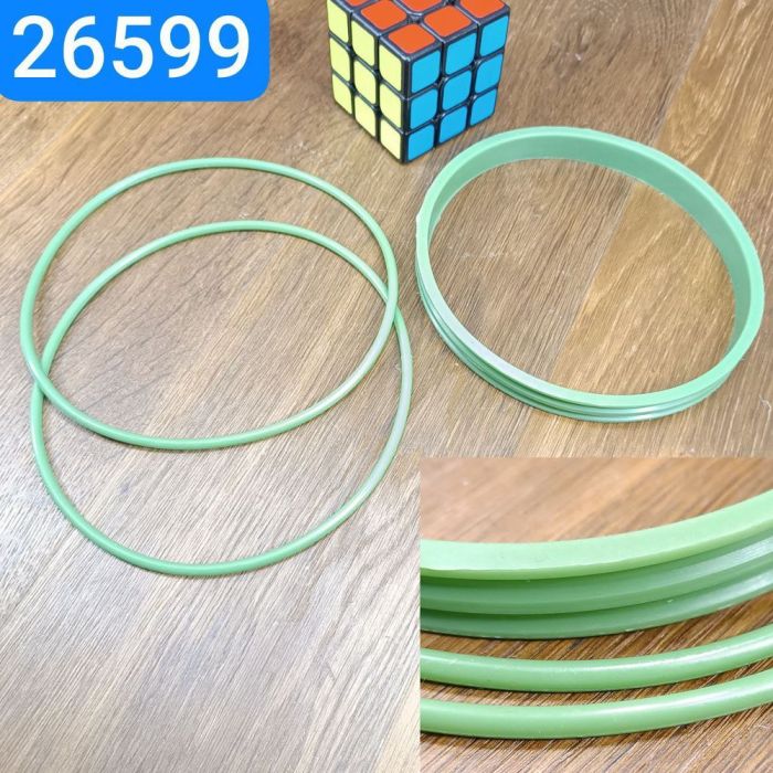 Кільце гільзи ЯМЗ 236 238 на 1гільзу 236-1002024-А, 236-1002040, 236-1002023 3ед FMVQ фторсилікон