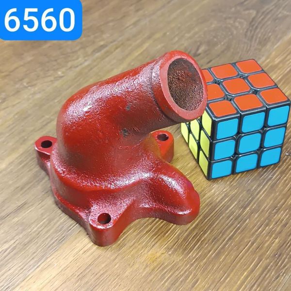 Патрубок випускний водяної сорочки циліндрів ГАЗ 52 кришка термостата