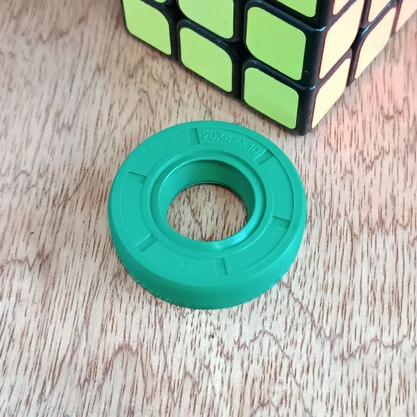 Сальник 20х42х10 КАМАЗ корпусу приводу ТНВД ЯМЗ 236-1111186-А3 NBR зелений латунь пружина