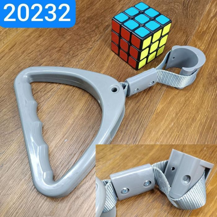 Поручень пасажира МІСЬКИЙ ТРАНСПОРТ Grey з фіксацією