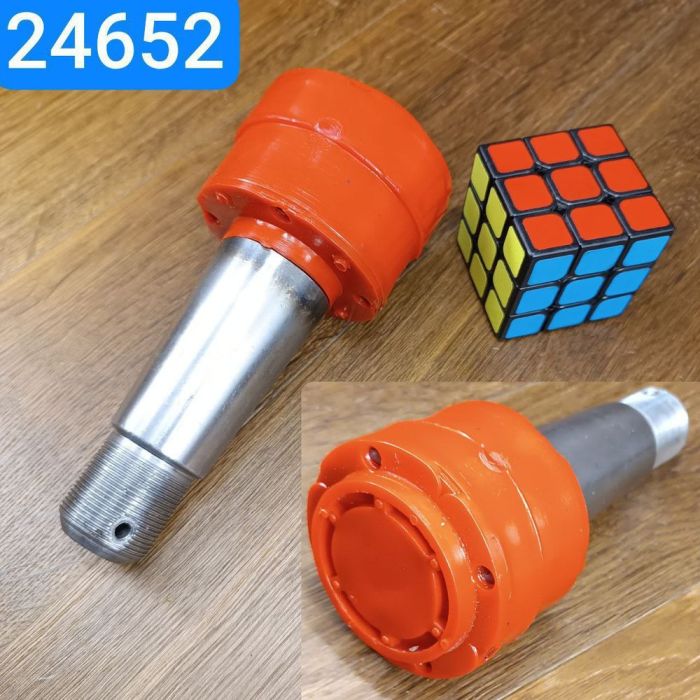 Палець реактивної штанги КамАЗ М33х1,5 РМШ силікон червоний