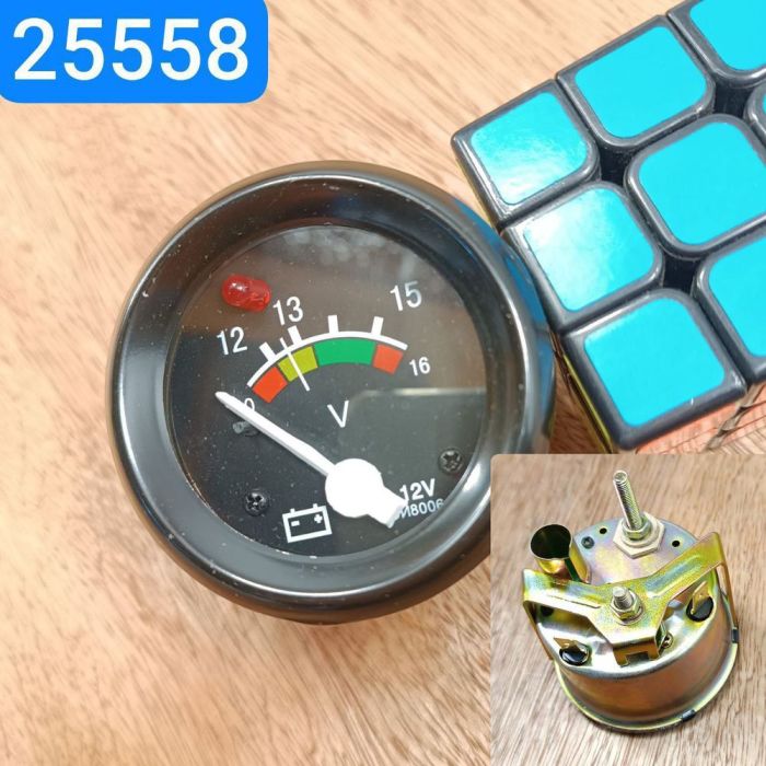 Указатель напряжения МТЗ 1221 12V с подсветкой вольтметр