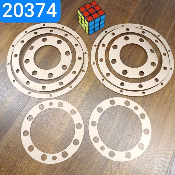 Набор прокладок переднего моста ГАЗ 66 33081 8единиц 53-2403048, 66-2304057 спецматериал