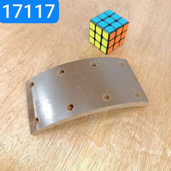 Накладка гальмівна ГАЗ 3307 3309 Е2 ПАЗ задньої колодки R1 Wшир.100мм; Lдуги 200мм; hтовщ.13.5/10.5мм