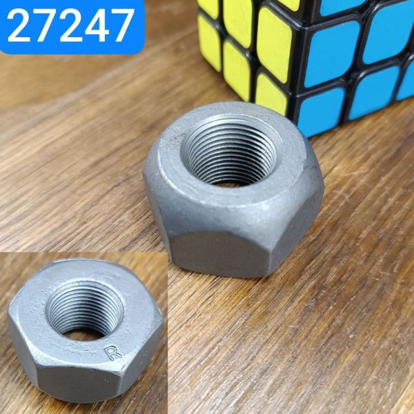 Гайка М20х1,5 S38 права ГАЗ УРАЛ КАМАЗ 4310 ступиці колеса Ст40Cr тефлон