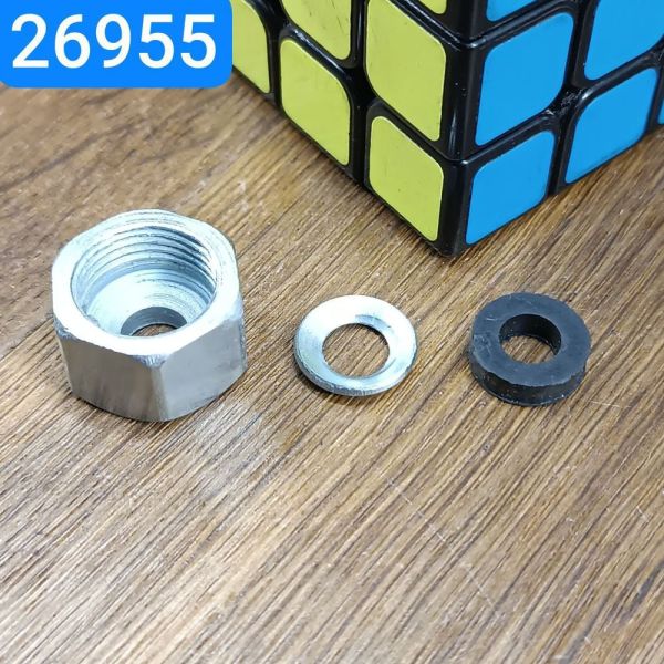 Гайка КАМАЗ 4310 4310-3124177 до шланг гнучкий у зборі підведення повітря до шин 4310-3124186