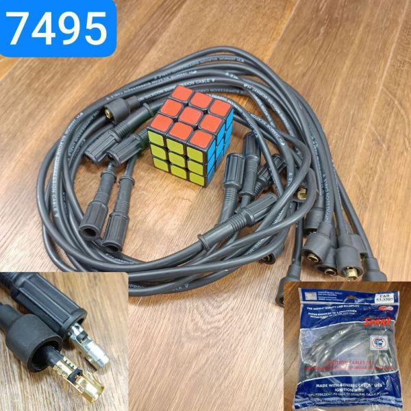 Дроти високовольтні ГАЗ 53 66 3307 EPDM чорний KEVLAR з наконечниками (JAN MOR®)