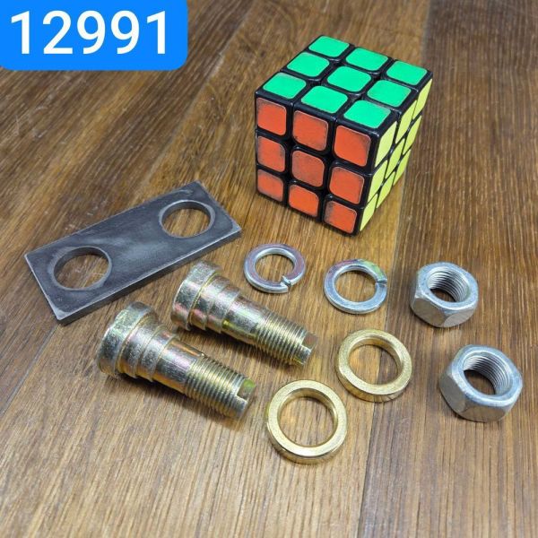 Палець опорний колодок гальма заднього ПАЗ механізми КААЗ у зборі з пластиною