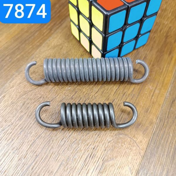 Пружина ручника ЗІЛ 130 пружина відтяжна колодок ручного гальма комплект 2шт пружинна сталь