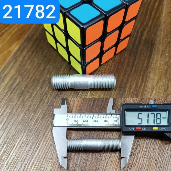 Шпилька М12х1, 25х35 КАМАЗ 4310 1/35302/31 ЗІЛ піввісь, КПП ГАЗ (міцн. 10.9 цинк)