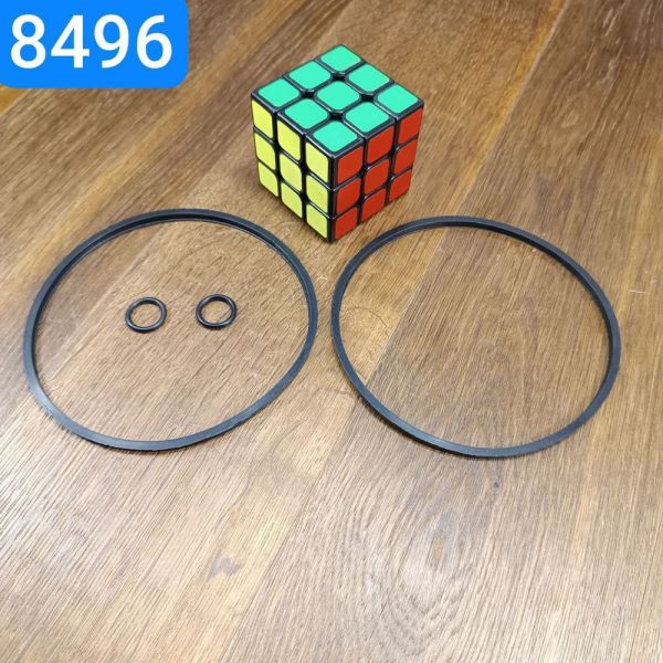 Ремкомплект масляного фільтра КАМАЗ грубої очистки масла 4одиниці чорний МБР 7В-14