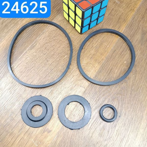 Ремкомплект масляного фільтра ГАЗ 66 3307 манжети 5 одиниць 53-11-1017010-11РК