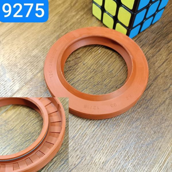 Сальник 62х93х12/16 ЗІЛ 130 УРАЛ 375 колінвал, роздатка, задній міст NBR червоний