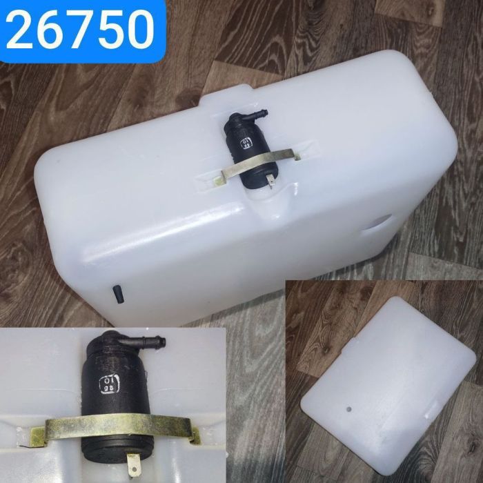 Бачок омивача МАЗ об'єм 10л у зборі з насосом 24V 1124.5208100-03 омивач електричний