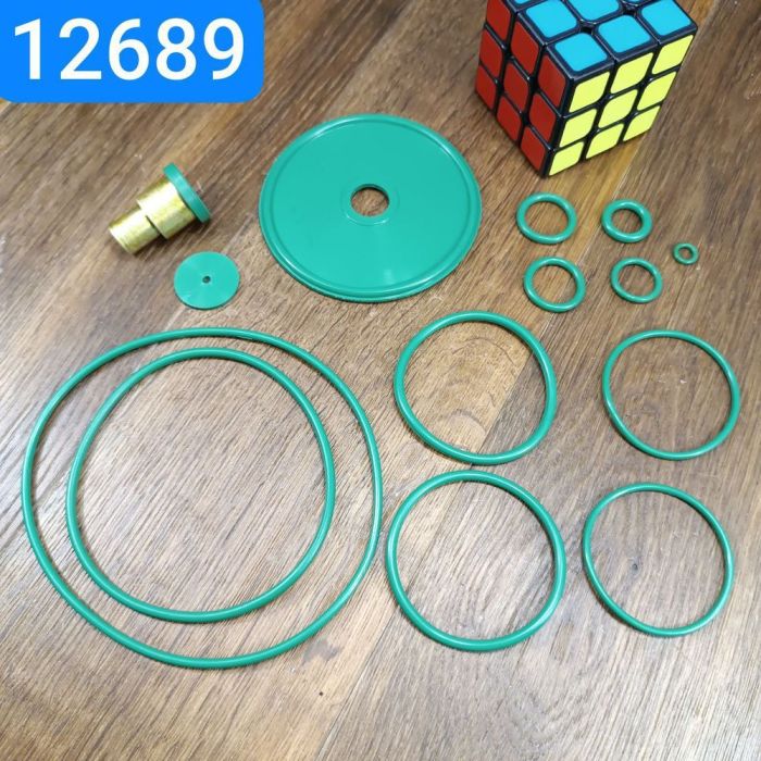 Ремкомплект клапана управління КАМАЗ МАЗ із двопровідним приводом із клапаном зеленийNBR