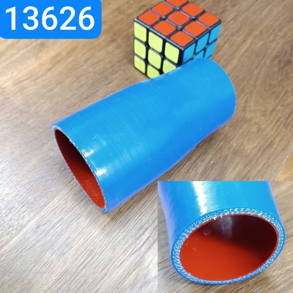 Патрубок інтардера перехідний DAF XF95 CF85 CF75 50/60х120 MVQ силікон