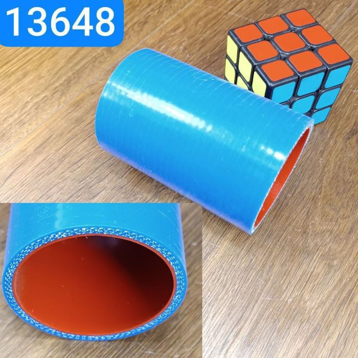 Патрубок турбокомпресора ПАЗ С14-194-01, 245-1008034 силіконовий патрубок прямий 60х100 MVQ