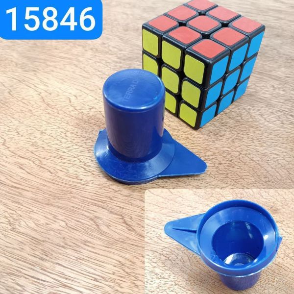 Ковпачок колісної гайки з індикатором для гайки S30-S32 синій