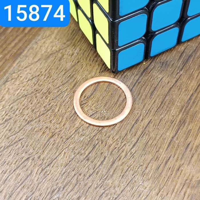 Шайба мідна 22х28х1,5 КАМАЗ гальма, ЯМЗ 312382-П 852632, ММЗ 11.1112206