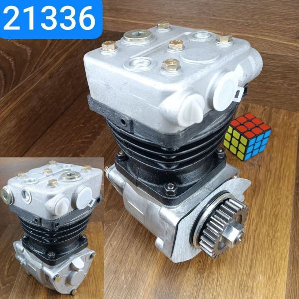 Компресор КАМАЗ 1 циліндровий 18.3509015 380л.хв, 3.3кВ аналог 4112101 Panevėžio Aurida