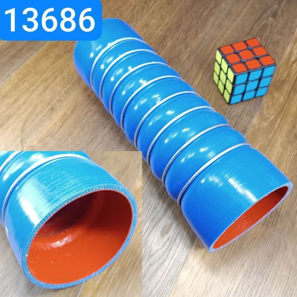 Патрубок силіконовий прямий 90х290 гофра7 MAN інтеркулер MVQ