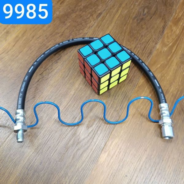 Гальмівний шланг ГАЗ 3309 Е2 задній L≈470мм QHI БРОНЯ преміум якість