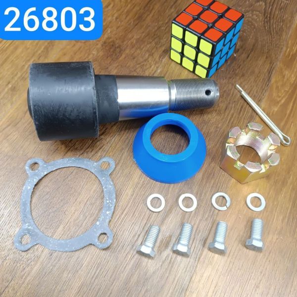 Палець реактивної штанги КРАЗ М33х1,5 РМШ NR каучук 210-2919028-20 у зборі (ЕКСПЕРТ)