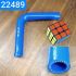 Silicone branch pipe 90° angle 20x150x150 3sl S4mm MVQ Heater pipe for GAZon NEXT C41R11-8120034