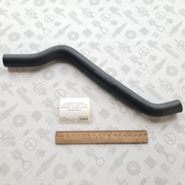 Патрубок обігрівача CHEVROLET LACETTI 1.6 відвідний EPDM