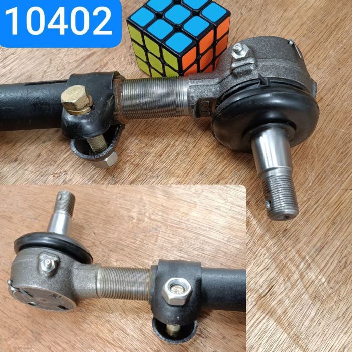 Тяга рулевая поперечная в сборе ПАЗ труба L1620мм наконечники 4331-3414059-10,4331-3414058-10