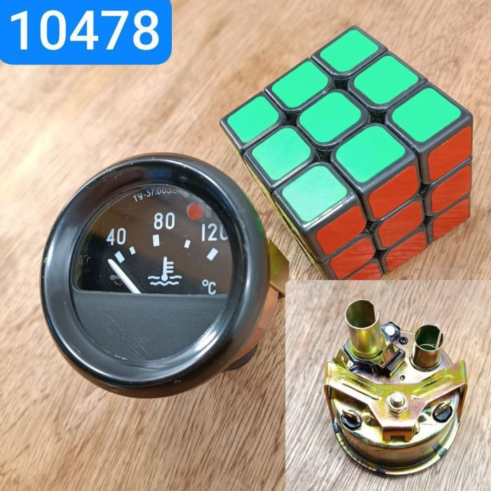 Покажчик температури охолоджуючої рідини ГАЗ 3307 УАЗ ПАЗ 12V з підсвічуванням