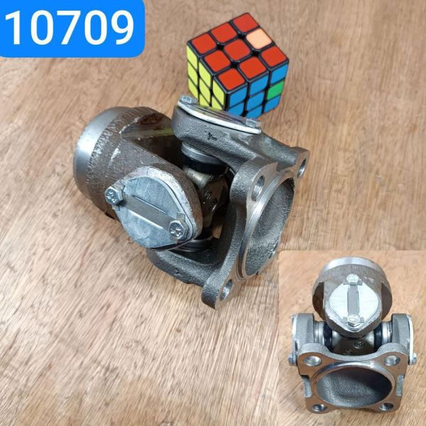 Фланець кардана ГАЗ 66 3307 КРАЗ УРАЛ ПАЗ в зборі хрестовина,кришки,пластини,болти,фланець вварний